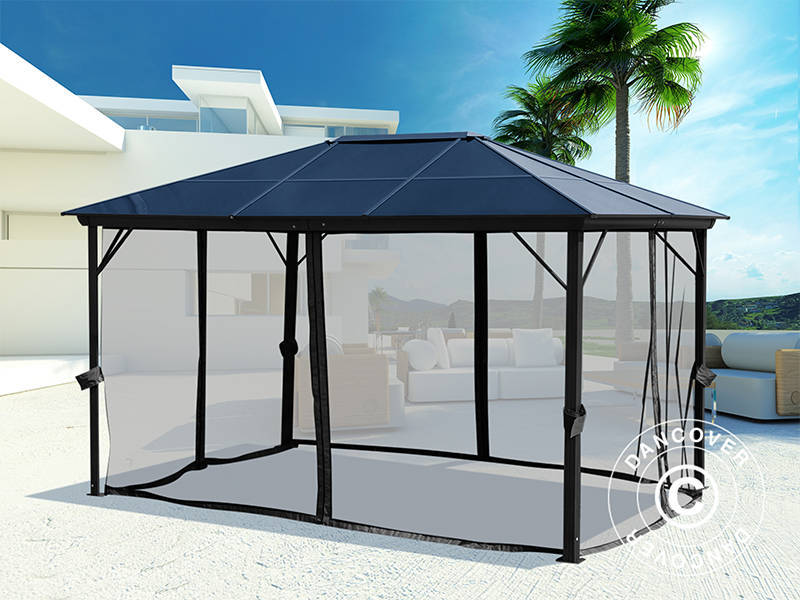Gazebo Santa Barbara Alu+ 3x4m Black (YS1002)