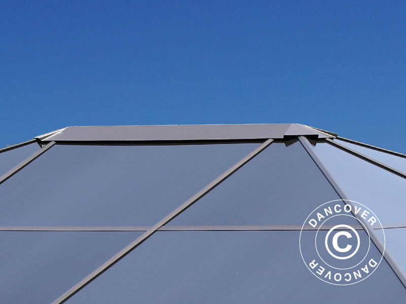 Gazebo Santa Barbara Alu+ 3x4m Brown (YS1002)