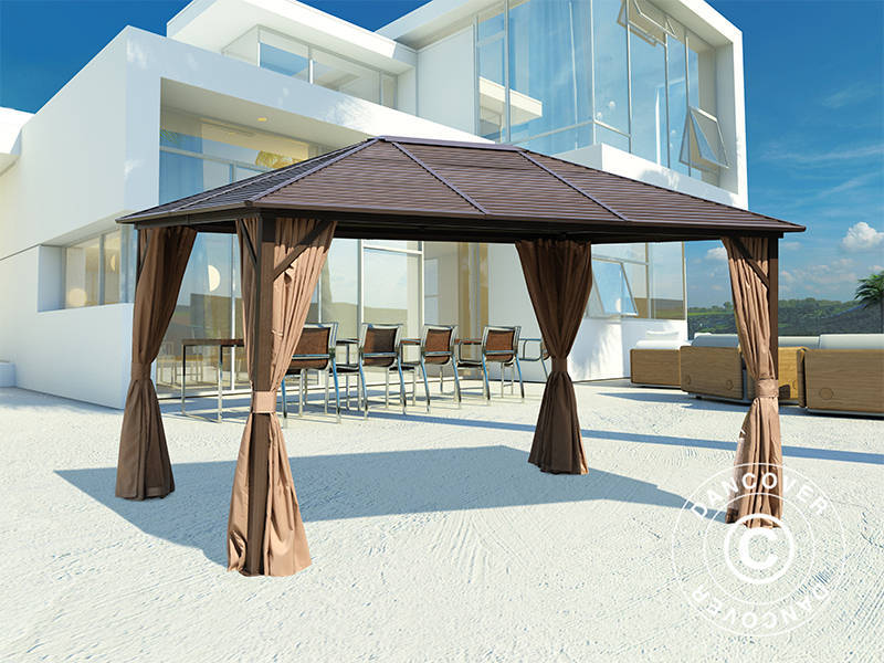 Gazebo San Luis Alu+ 3x4m Brown (YS9012)