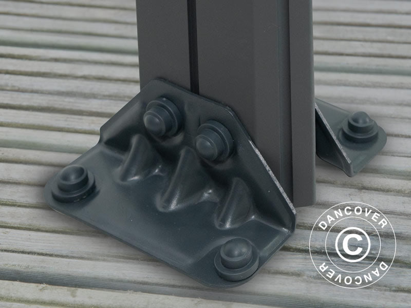 Pavillon Martinique 3,59x4,93m, Anthrazit