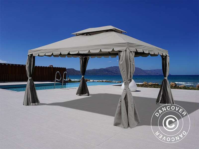 Pavillon Osiris 3x4m, Grau