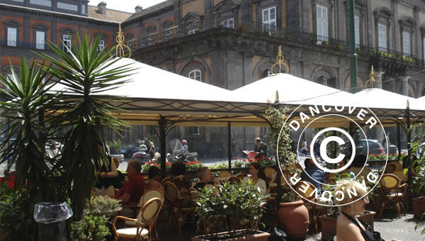 Gazebo da giardino Novecento 4x4m