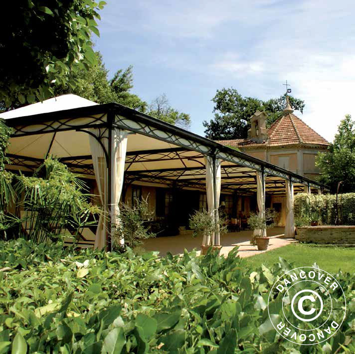 Gazebo da giardino Malatesta 6x6m