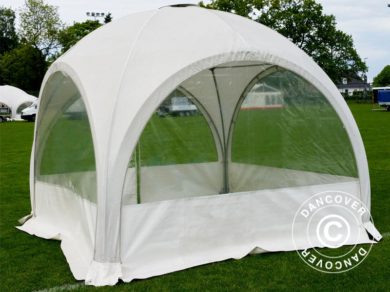 Kuppelzelt Multipavillon 3x3m, Weiß