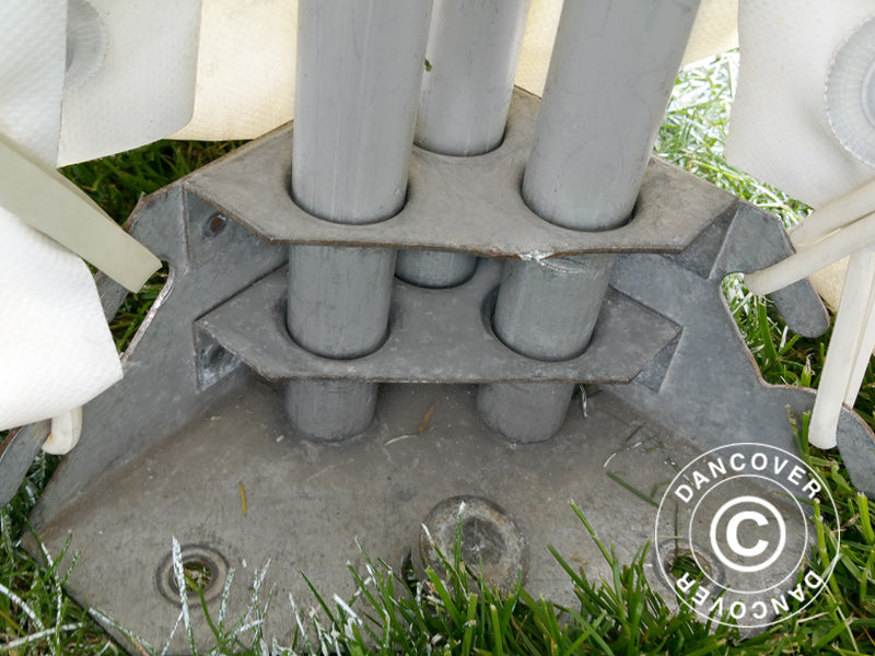 Kuppelzelt Multipavillon 3x3m, Weiß