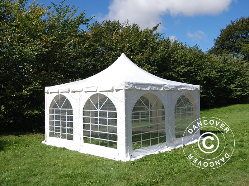 Tente de réception Pagoda PRO 4x4m, PVC