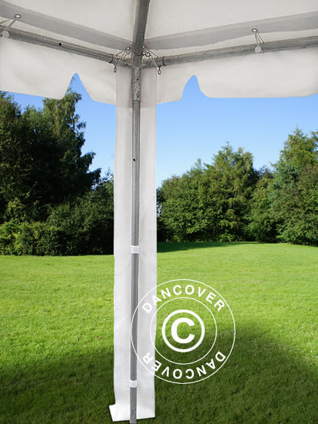 Tente de réception Pagoda PRO 4x4m, PVC