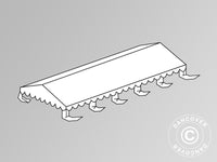 Toiture pour Tente de réception Original 5x10m PVC, Blanc