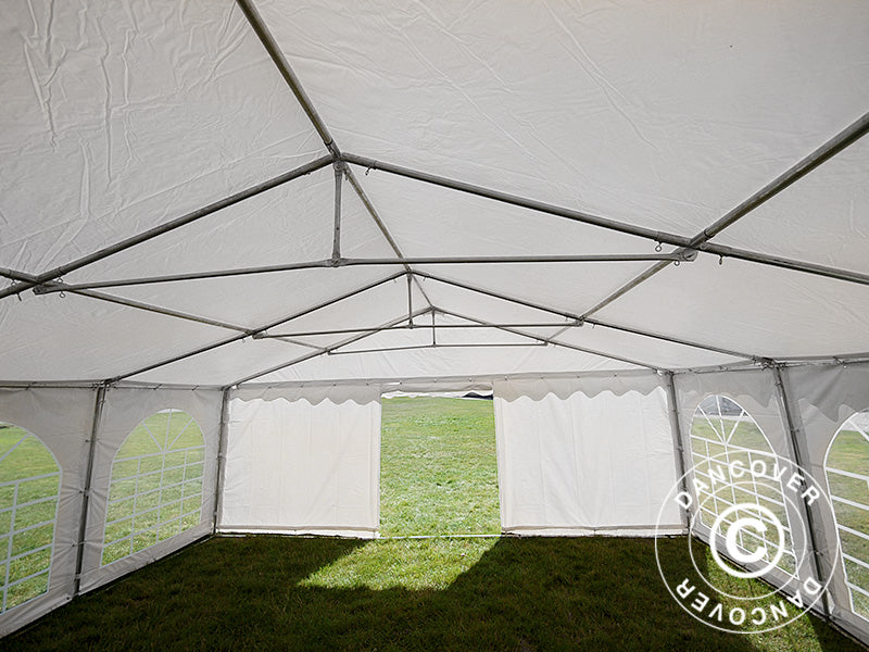 Partyzelt Exclusive 6x10m PVC 900, Weiß