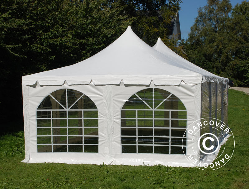 Tendone per feste Pagoda PRO 4x8m, PVC