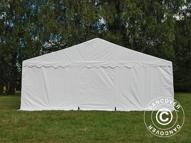 Partyzelt Original 6x8m PVC 900, Weiß