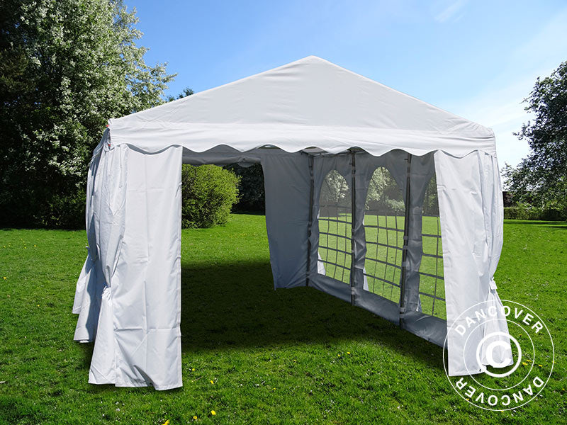 Partyzelt UNICO 3x6m, Weiß