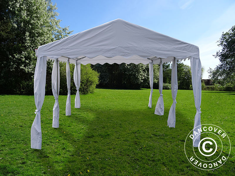 Partyzelt UNICO 3x6m, Weiß