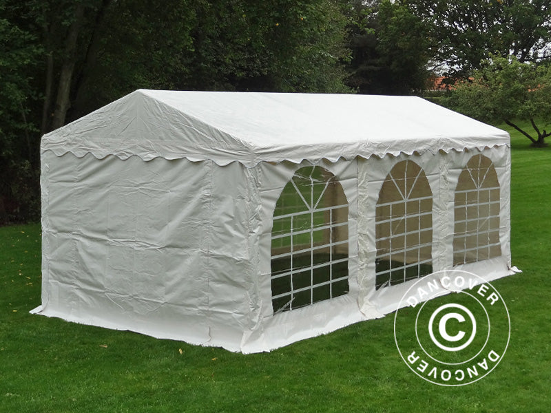 Tendone per feste SEMI PRO Plus 3x6m PVC 900, Bianco