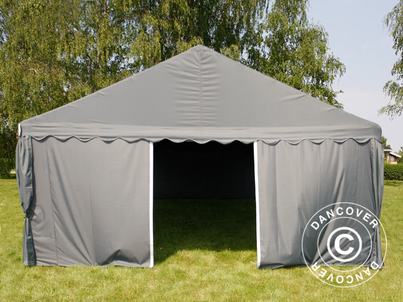 Tendone per feste UNICO 5x10m, Grigio scuro