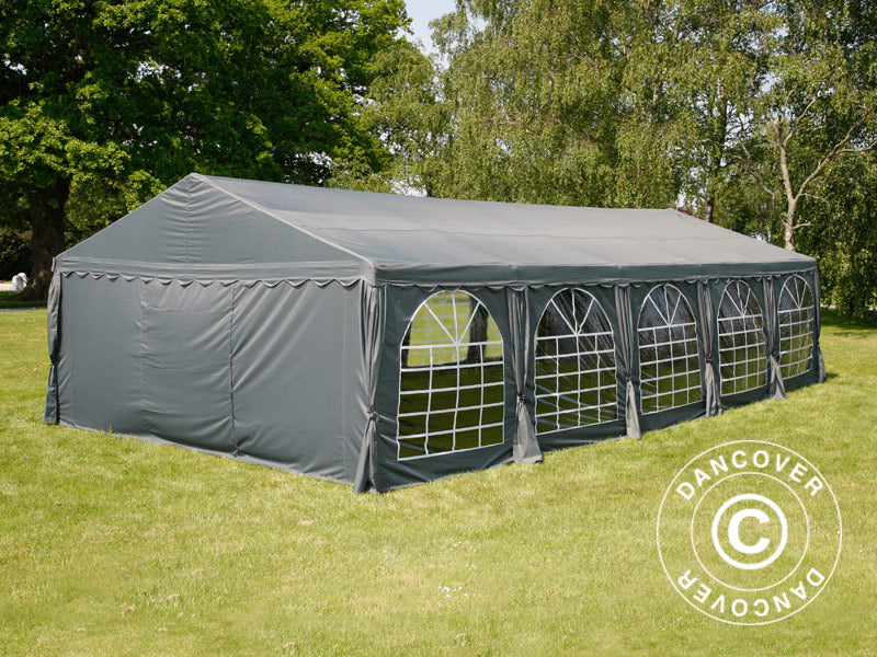 Tendone per feste UNICO 5x10m, Grigio scuro