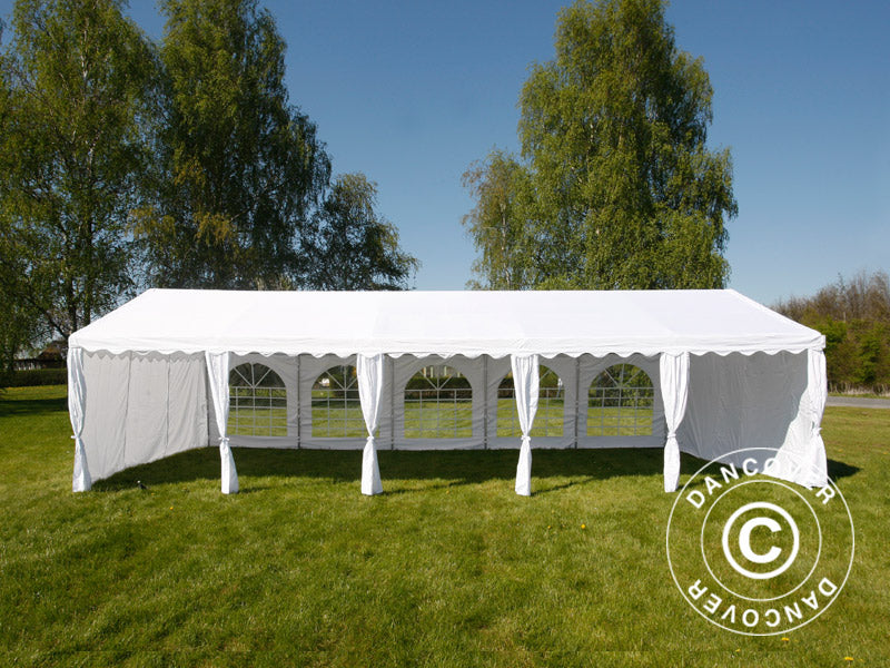 Partyzelt UNICO 6x12m, Weiß