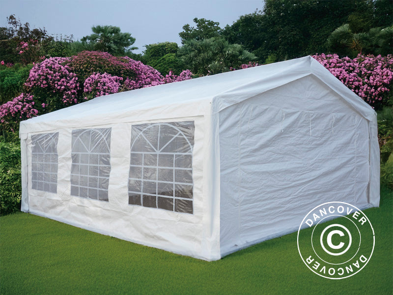 5x6m PE Partytent Basic 500 White NH