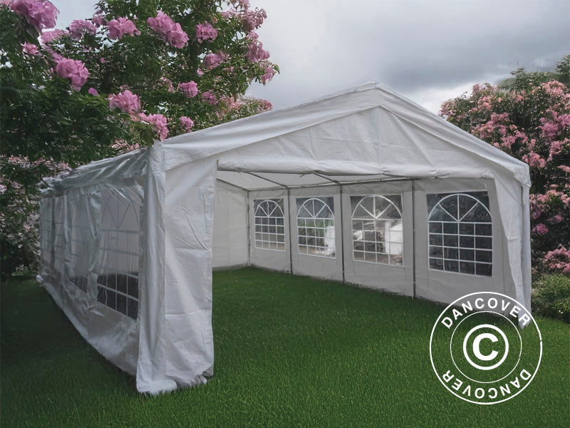 5x8m PE Partytent Basic 500 White NH