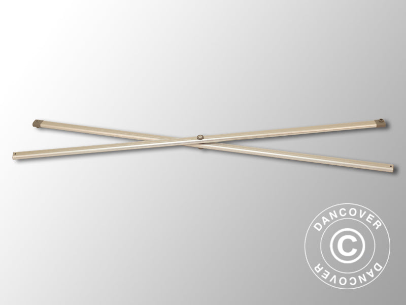 Palier de compas complet 1,25m, Gris