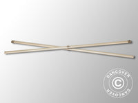 Palier de compas complet 1,5m, Raccord Gris