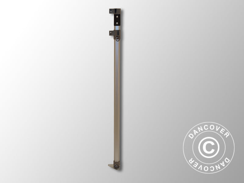 Pied d-angle complet 1,77/2,37m, Gris