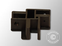 Raccordo a 3 vie per il sistema a forbice, Nero