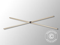 Barra per sistema a forbice, 2m, Raccordo Nero