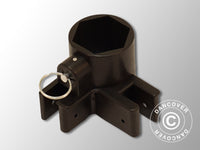 Raccord pour pied d’angle, Noir