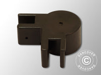 Raccord supérieur pour pied d’angle, Noir