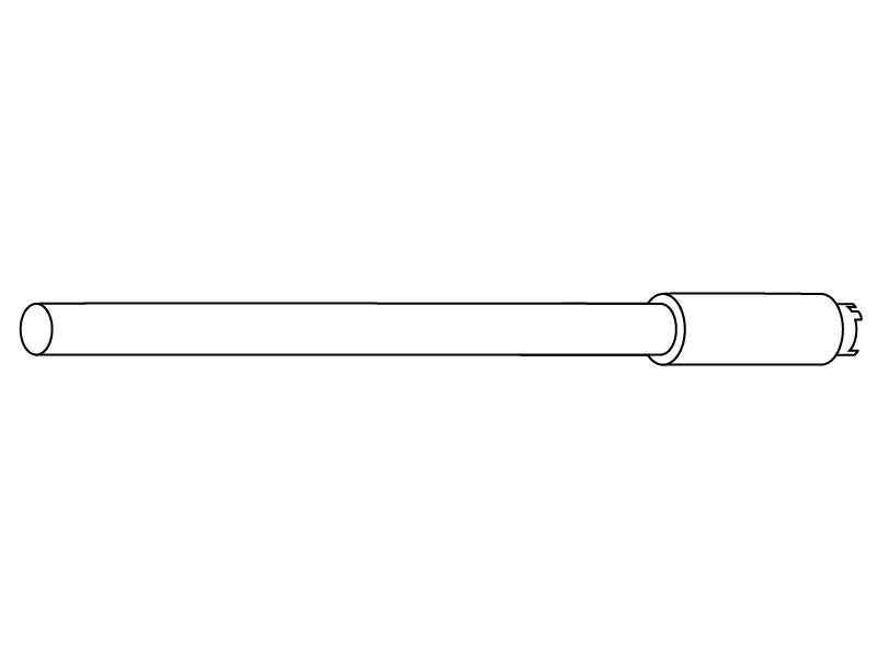 Poteau central, 2770mm