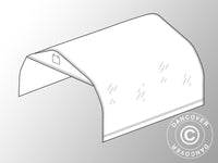 Plane für Foliengewächshaus 5,4x6m, Folie 180 Mikron, Transparent