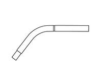 Tubo Angolare ad Arco, 1606/1404mm