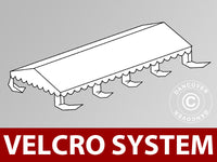 Dachplane für Partyzelt UNICO, PVC/Polyester, 5x8m, weiß