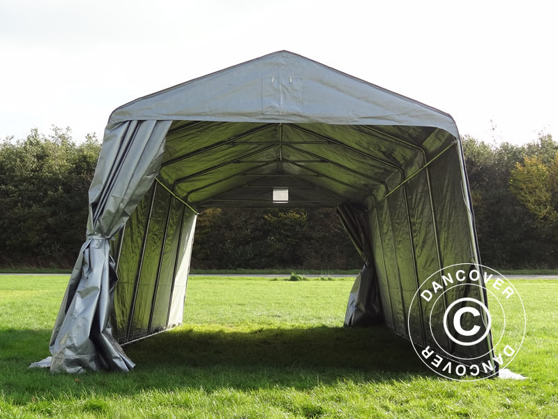 Tenda garage PRO 3,3x6x2,4m PE, Grigio