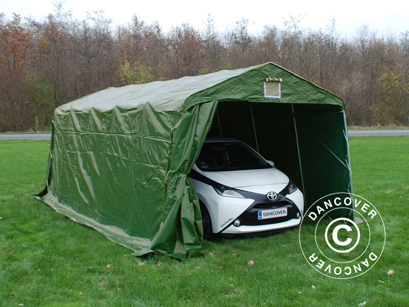 Tenda garage PRO 3,3x6x2,4m PVC, Verde