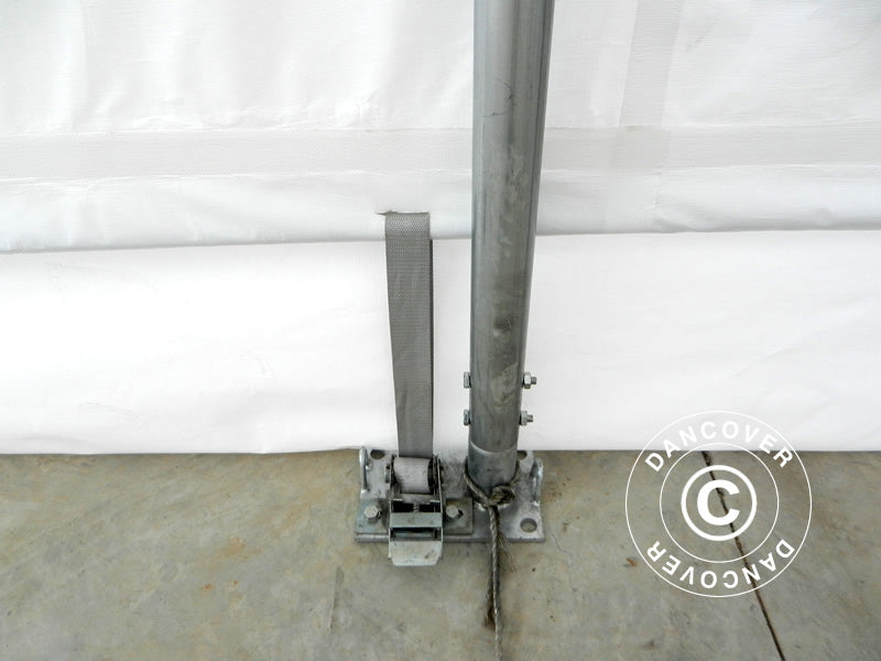 Zelthalle multiGarage 4x12x4,5x5,5m, Weiß