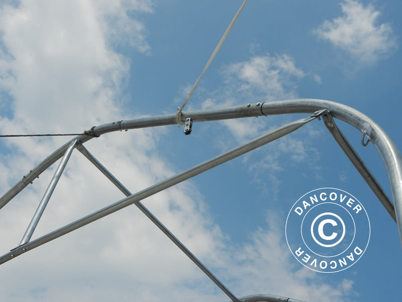 Zelthalle multiGarage 4x14x4,5x5,5m, Weiß