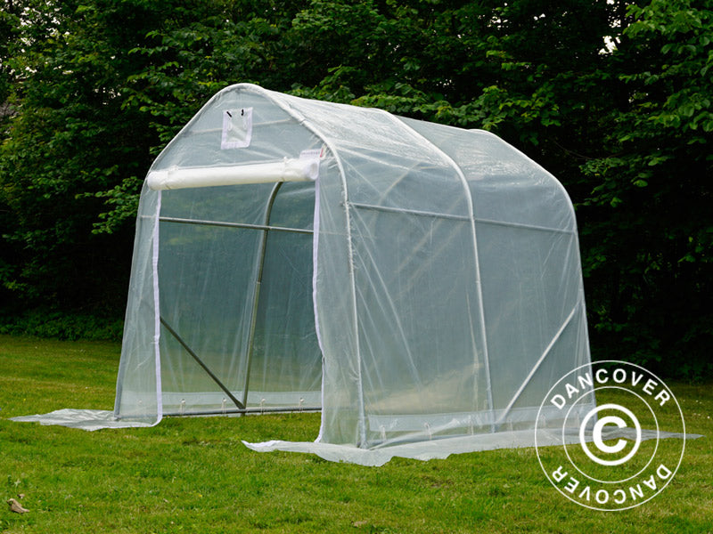 Serre tunnel, 2x2x2m, PE, 4m², Transparent