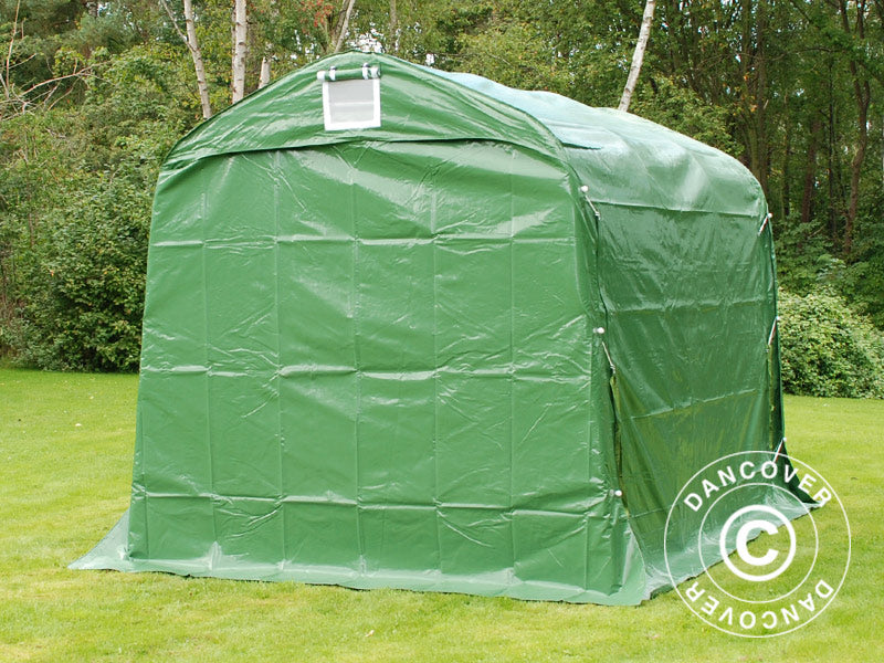 Lagerzelt PRO 2,4x3,6x2,34m PVC, Grün