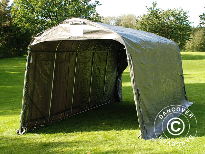 Lagerzelt PRO 2,4x6x2,34m PE, Grau