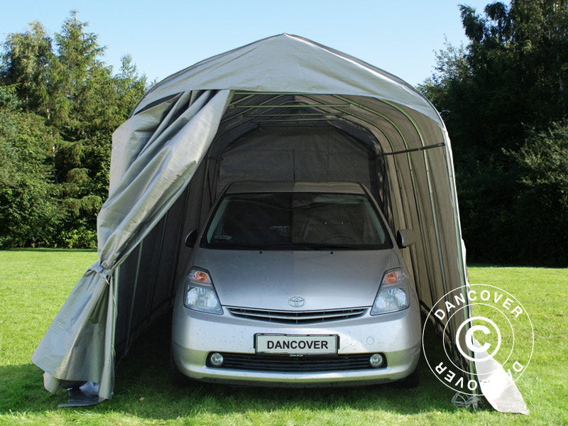 Lagerzelt PRO 2,4x6x2,34m PVC, Grau