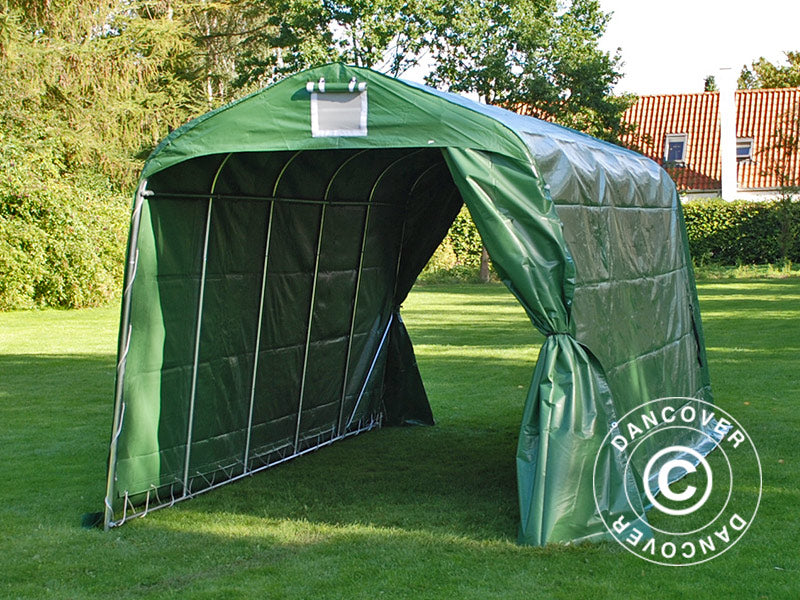 Lagerzelt PRO 2,4x6x2,34m PVC, Grün