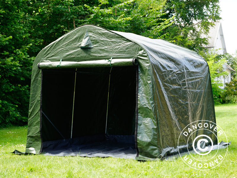 2,4x2,4x2m Storage 300g PE GreenVelcro&GroundcovSH