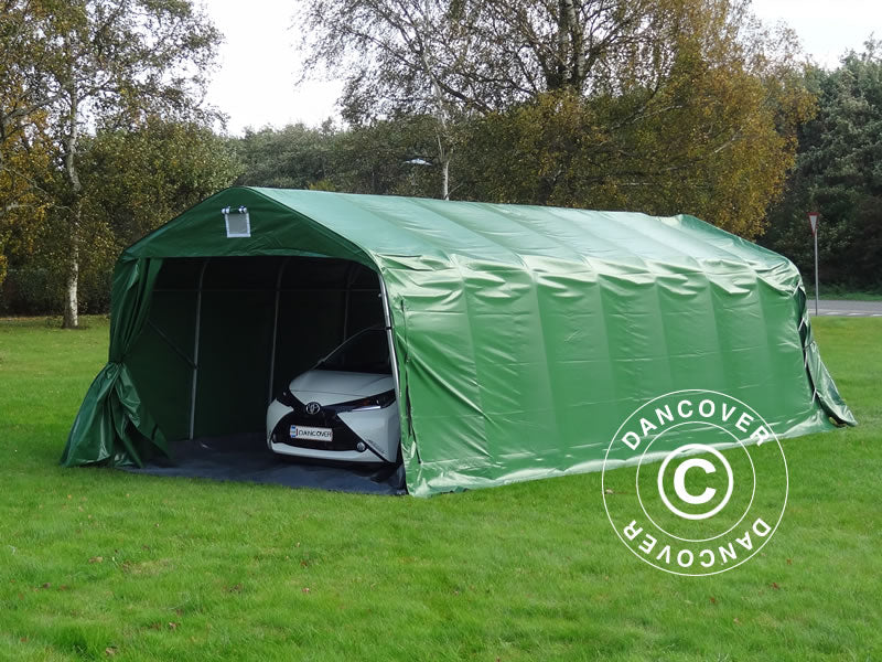 3,6x8,4x2,7m Storage 500gPVCGreen Velc&GroundcovSH