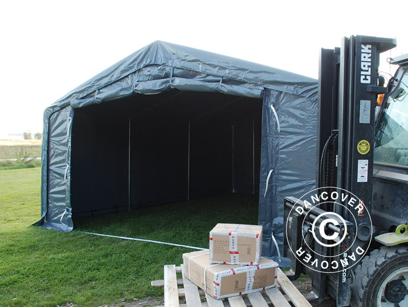Capannone tenda PRO 5x10x2x3,39m, PVC