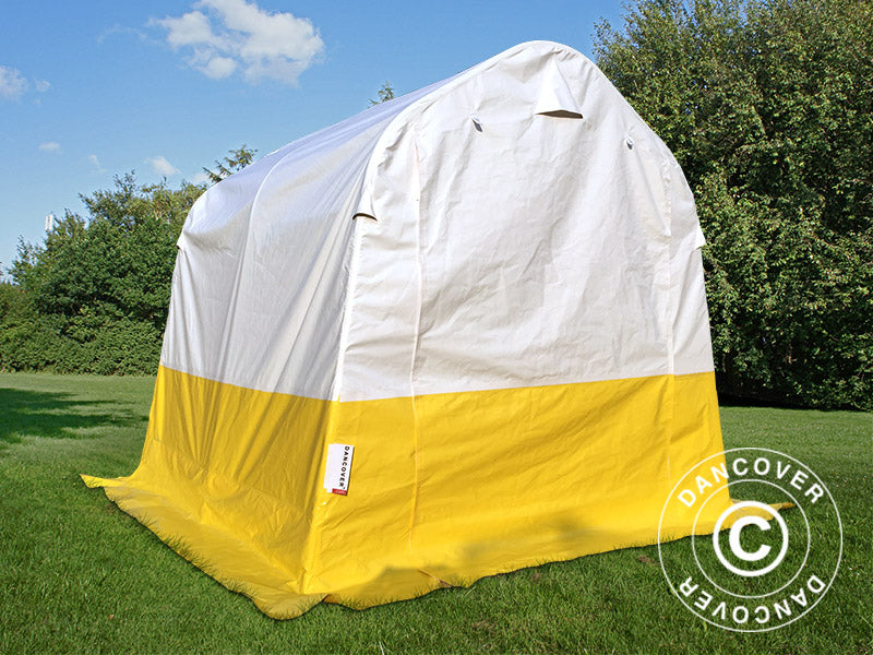 2x2x2m Storage Work Tent 500g PVC F/R SH
