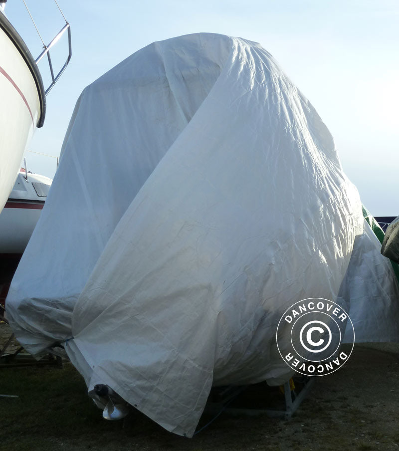 Telo 6x12m, PE 300g/m², Bianco