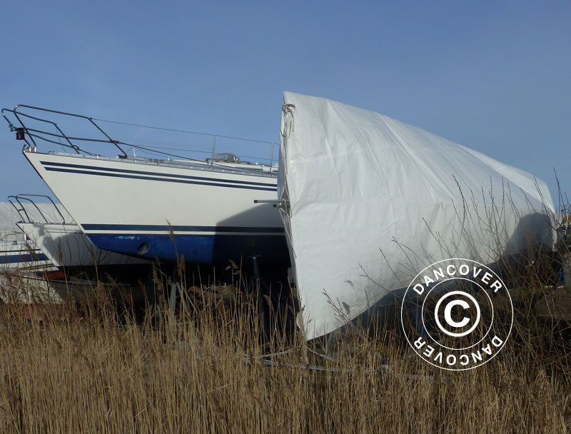 Telo 6x14m, PE 300g/m², Bianco