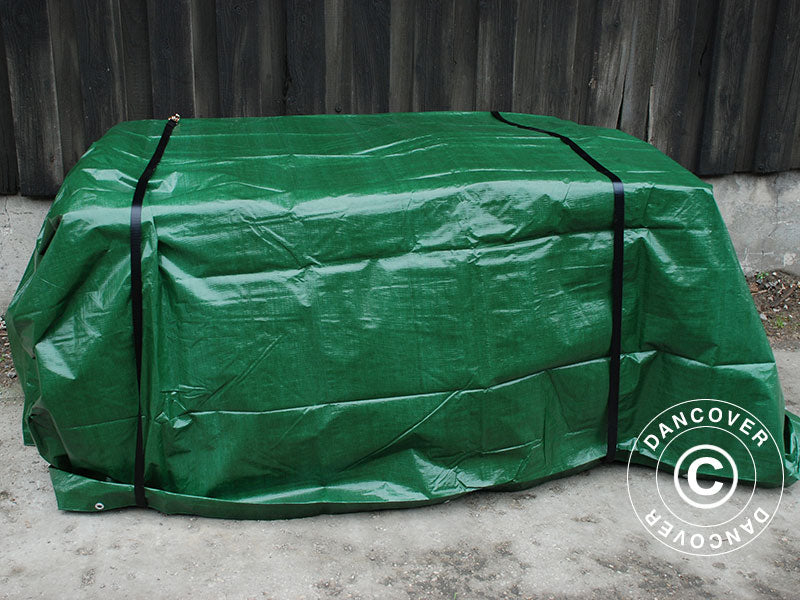 Telo 6x8m, PE 150g/m², Verde